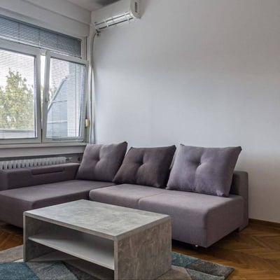 Rent of a 2-room apartment, 45 m², opposite Kalemegdan Fortress, Belgrade, Serbia