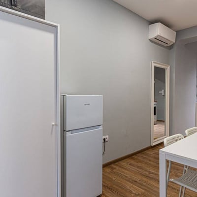 Rent of a bright 1-room apartment, 45 m², in the Old Town center of Belgrade, Serbia