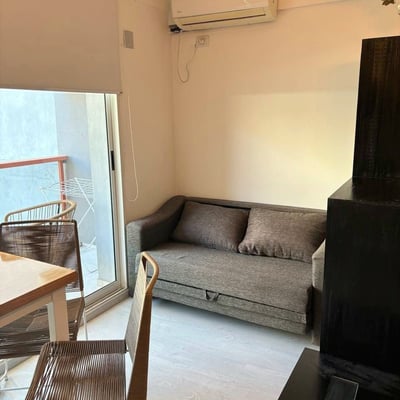 Alquiler de un estudio moderno y amueblado en Palermo Hollywood, Buenos Aires, Argentina