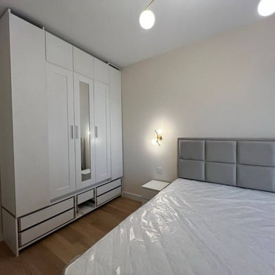 Miete einer hellen 2-Zimmer-Wohnung, 53 m², im Premium-Wohnkomplex BW King’s Park, Belgrad, Serbien