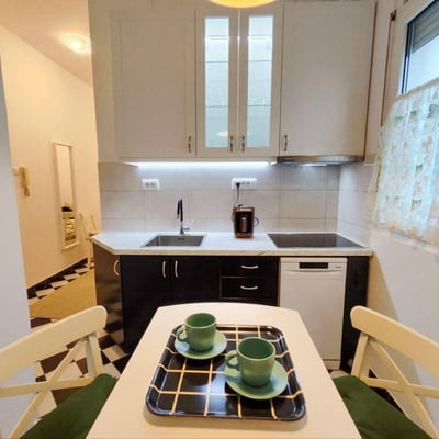 Miete einer renovierten 2-Zimmer-Wohnung, 44 m², gegenüber dem Tašmajdan-Park, Belgrad, Serbien