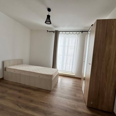 Rent of a modern 3-room apartment in Blue Residence Sanpetru, Brașov, Romania