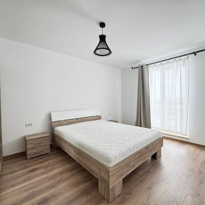 Rent of a modern 3-room apartment in Blue Residence Sanpetru, Brașov, Romania