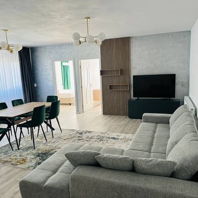 Rent of a modern apartment with 2 bedrooms, Sânpetru, Brașov, Romania