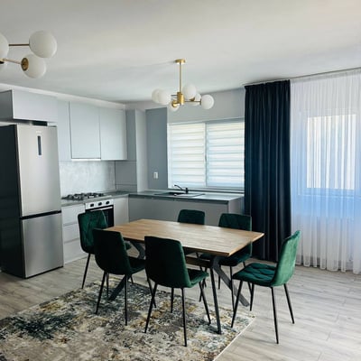 Rent of a modern apartment with 2 bedrooms, Sânpetru, Brașov, Romania