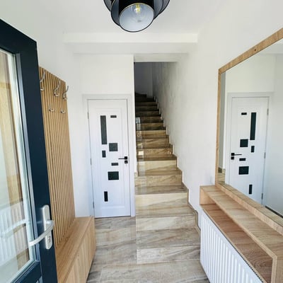 Rent of a modern apartment with 2 bedrooms, Sânpetru, Brașov, Romania