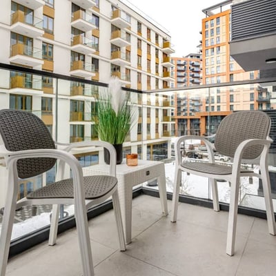 Alquiler de un apartamento completamente nuevo de 2 habitaciones, 60 m², BW Sensa, Belgrado, Serbia