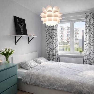 Rent of a furnished 2-room apartment with terrace and garden, 40 m², Mokotów, Warsaw, Poland