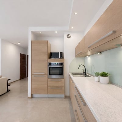 Alquiler de un luminoso apartamento amueblado de 2 habitaciones, 54 m², Marina Mokotów, Varsovia, Polonia