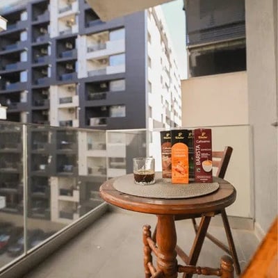 Rent of a furnished 2-room apartment, 53 m², close to the promenade, Mamaia Sat, Romania