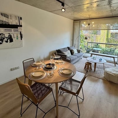 Rent of a bright, cozy 3-room apartment, 70 m², Palermo, Buenos Aires, Argentina