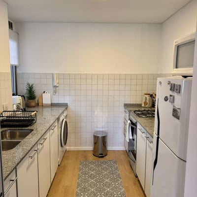 Rent of a bright, cozy 3-room apartment, 70 m², Palermo, Buenos Aires, Argentina