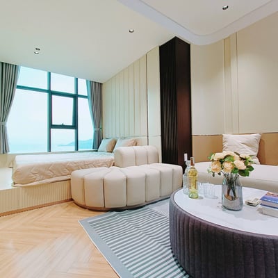 Rent of an apartment with sea view, 50 m², city center, Nha Trang, Vietnam