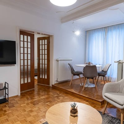 Rent of a cozy 3-room apartment, 75 m², city center, Belgrade, Serbia