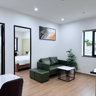 Rent of a bright, furnished apartment with 2 bedrooms, My An, Da Nang, Vietnam