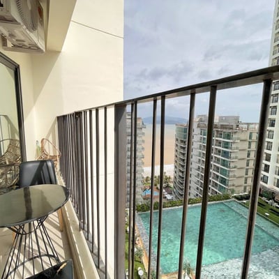 Rent of a bright, furnished apartment, 51 m², city center, Nha Trang, Vietnam