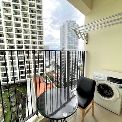Location d’un appartement lumineux et meublé, 51 m², centre-ville, Nha Trang, Vietnam