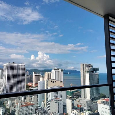Rent of a comfortable, furnished 2-room apartment, 58 m², city center, Nha Trang, Vietnam