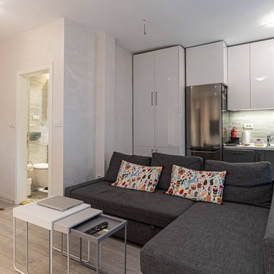 Аренда уютной, меблированной двухкомнатной квартиры, 40 м², Врачар, Белград, Сербия