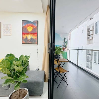 Rent of a bright, furnished 1-bedroom apartment, 56 m², city center, Nha Trang, Vietnam