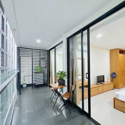 Rent of a bright, furnished 1-bedroom apartment, 56 m², city center, Nha Trang, Vietnam