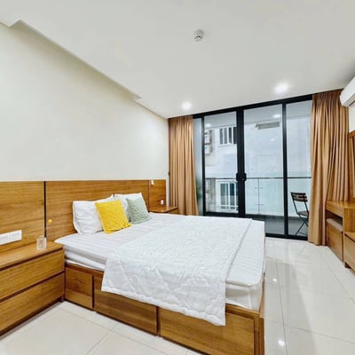 Rent of a bright, furnished 1-bedroom apartment, 56 m², city center, Nha Trang, Vietnam