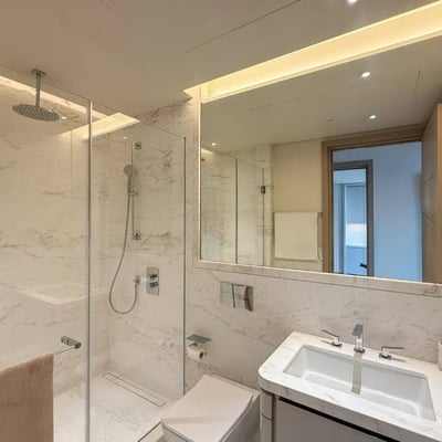 Аренда новой дизайнерской двухкомнатной квартиры с прекрасным видом, 62 м², Белград, Сербия