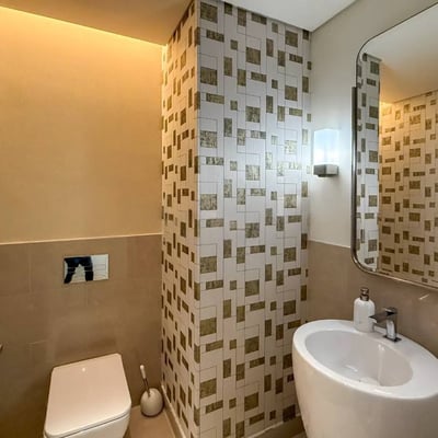 Аренда новой дизайнерской двухкомнатной квартиры с прекрасным видом, 62 м², Белград, Сербия