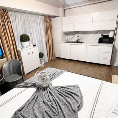 Rent of a studio apartment on the first sea line, 43 m², Mamaia, Romania