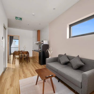 Miete einer neuen, möblierten Wohnung mit 1 Schlafzimmer, Son Tra, Da Nang, Vietnam