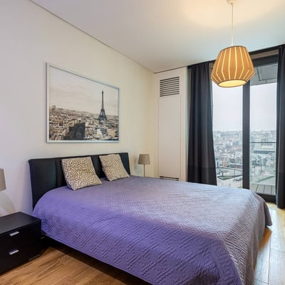 Аренда уютной двухкомнатной квартиры в ЖК BW Residences, 61 м², Белград, Сербия