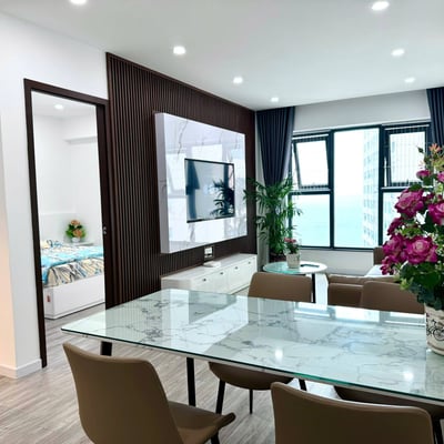 Rent of a bright apartment with 2 bedrooms close to the sea, Nha Trang, Vietnam