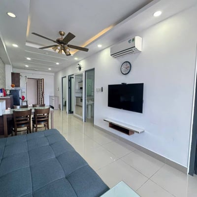 Rent of a bright 3-room apartment with sea and city view, 74 m², North Nha Trang, Vietnam