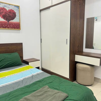 Rent of a bright 3-room apartment with sea and city view, 74 m², North Nha Trang, Vietnam