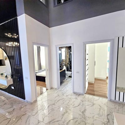 Modern penthouse for rent with 3 rooms and terrace, Mamaia Sat, Romania