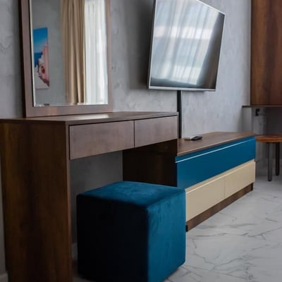 Helles Studio mit Meerblick in erster Linie zur Miete, Mamaia Sat, Rumänien