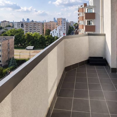 Helle 2-Zimmer-Wohnung mit 72 m² zur Miete, Mokotów, Warschau, Polen