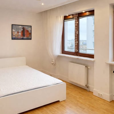 Helle 2-Zimmer-Wohnung mit 72 m² zur Miete, Mokotów, Warschau, Polen