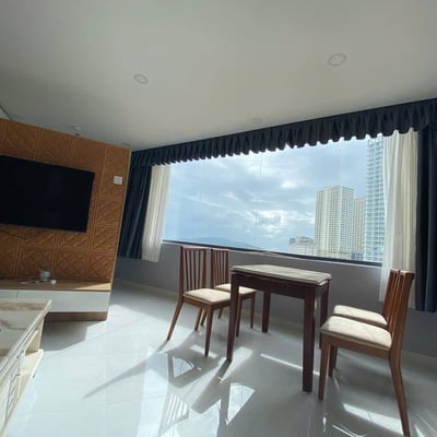 Furnished 55 m² sea view apartment for rent with 1 bedroom, Nha Trang, Vietnam
