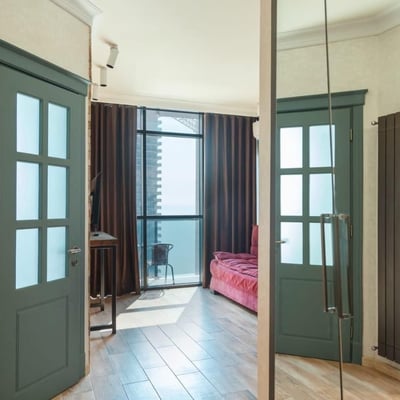 Аренда уютной квартиры с видом на море в ЖК «Горизонт», 45 м², Батуми, Грузия