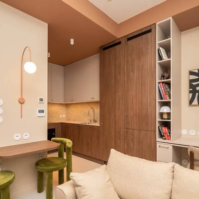 Cozy furnished one-room apartment for rent, 32 m², Wola, Warsaw, Poland