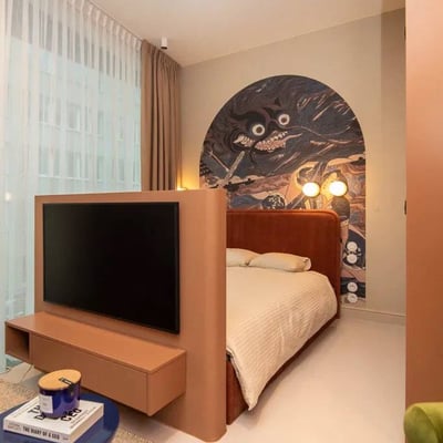 Cozy furnished one-room apartment for rent, 32 m², Wola, Warsaw, Poland