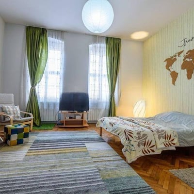 Alquiler de luminoso apartamento de dos habitaciones, 42 m², Belgrado, Serbia
