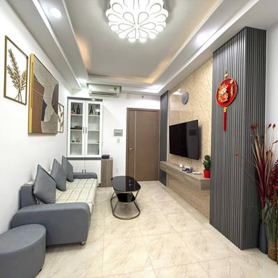 Möblierte luxuriöse Wohnung mit zwei Schlafzimmern zur Miete, Oceanus, Nha Trang, Vietnam