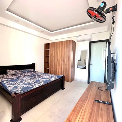 Comfortable furnished two-room apartment with balcony for rent, 50 m², Nha Trang, Vietnam
