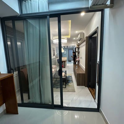 Аренда светлой меблированной трёхкомнатной квартиры с видом на море, 74 м², Нячанг, Вьетнам