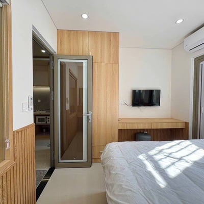 Furnished apartment with one bedroom for rent, My An area, Da Nang, Vietnam