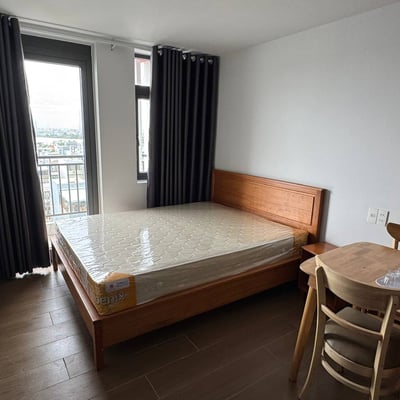 Cozy furnished studio with balcony for rent, Khue My, Da Nang, Vietnam