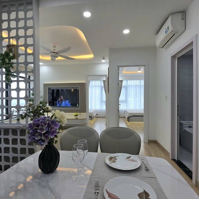 Modern furnished apartment for rent, Oceanus, Nha Trang, Vietnam