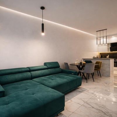 Alquiler de apartamento moderno de tres habitaciones con balcón, 63 m², Mokotów, Varsovia, Polonia